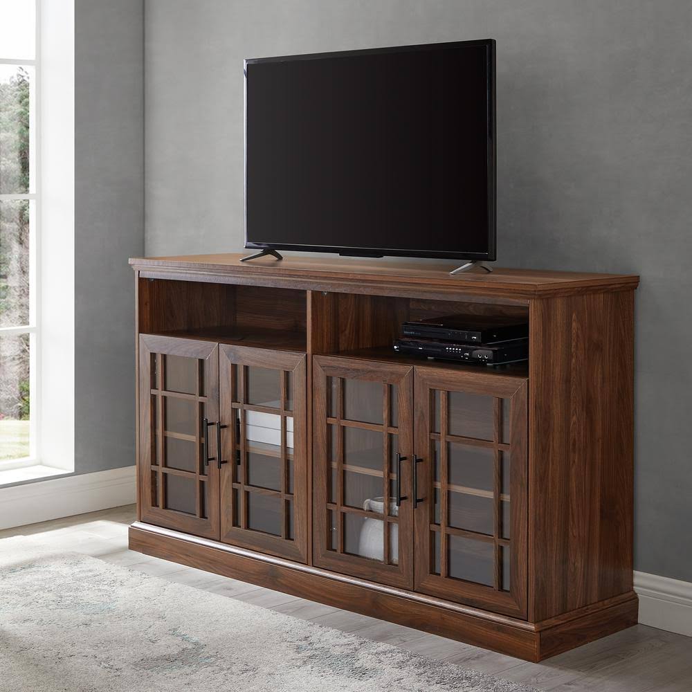 52x22 Wide 2 Door Farmhouse Laminate Media Cabinet H455825