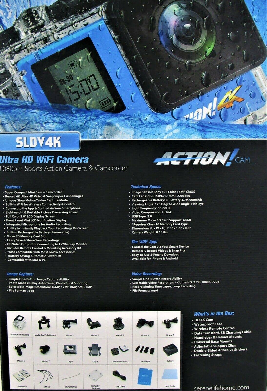 4K Ultra HD Action Cam Q1060