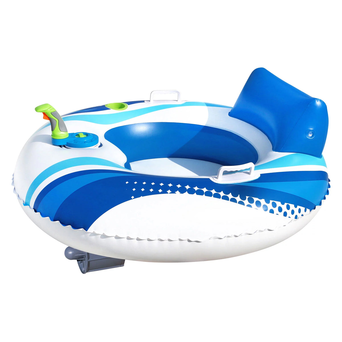 Motorized Battery Powered Inflatable Pool Water Float D6622