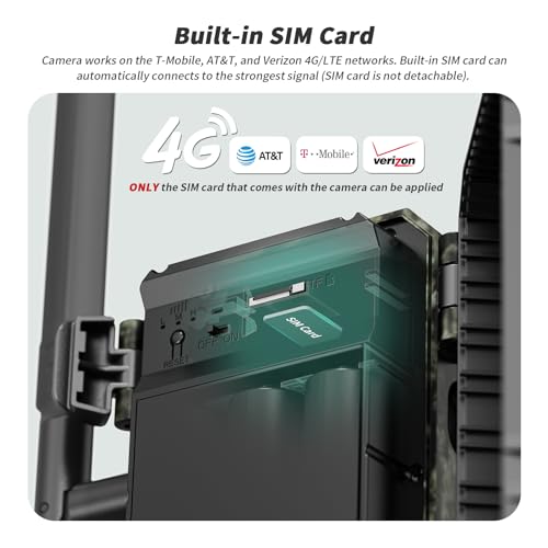 4G LTE Cellular Trail Camera with Live Streaming N30285