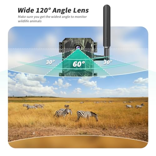 4G LTE Cellular Trail Camera with Live Streaming N30285