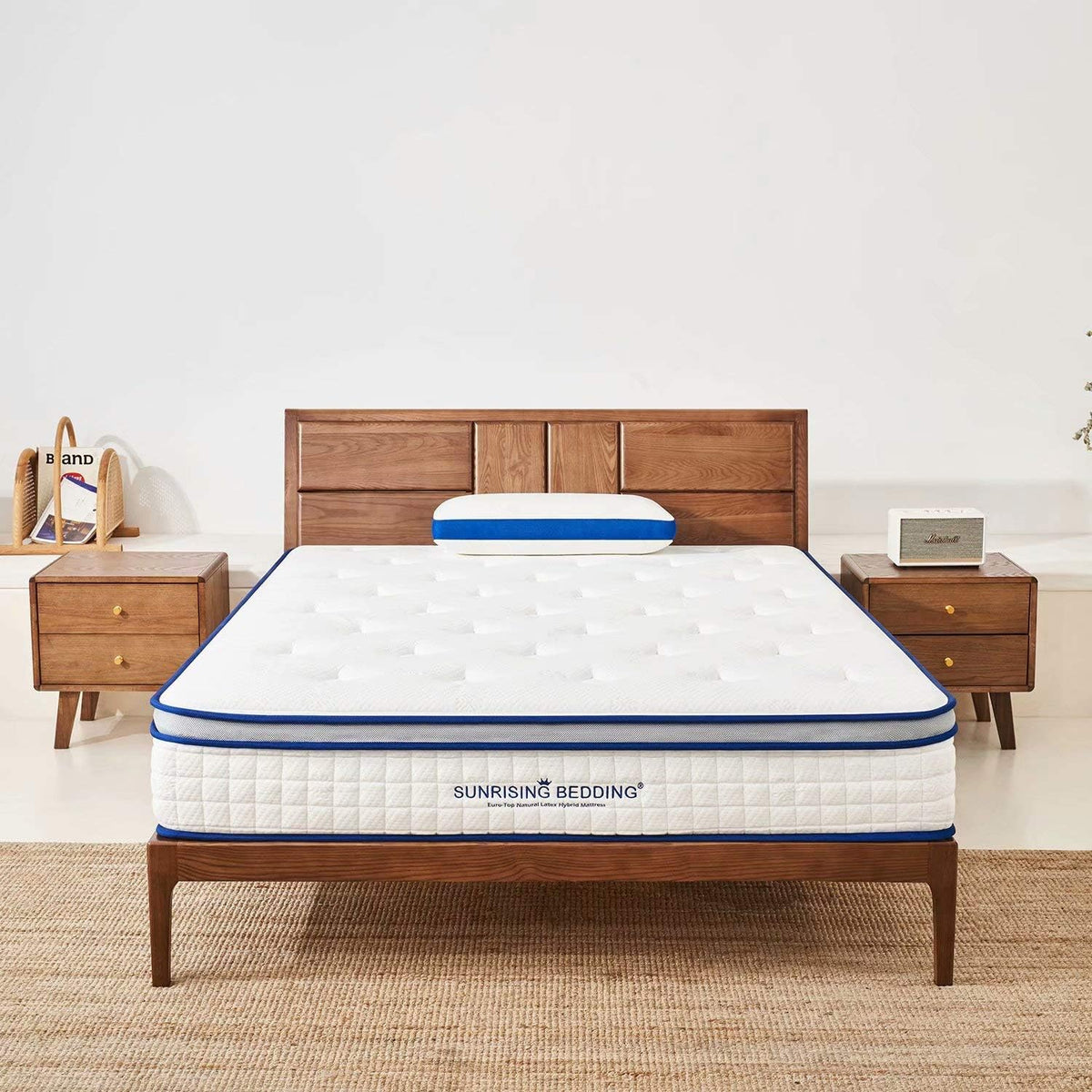 8 inch Natural Latex Twin Mattress D314