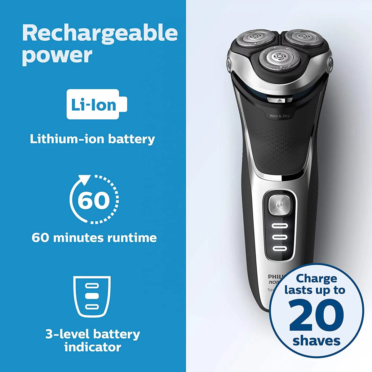 Philips Norelco Shaver 3800 J1364