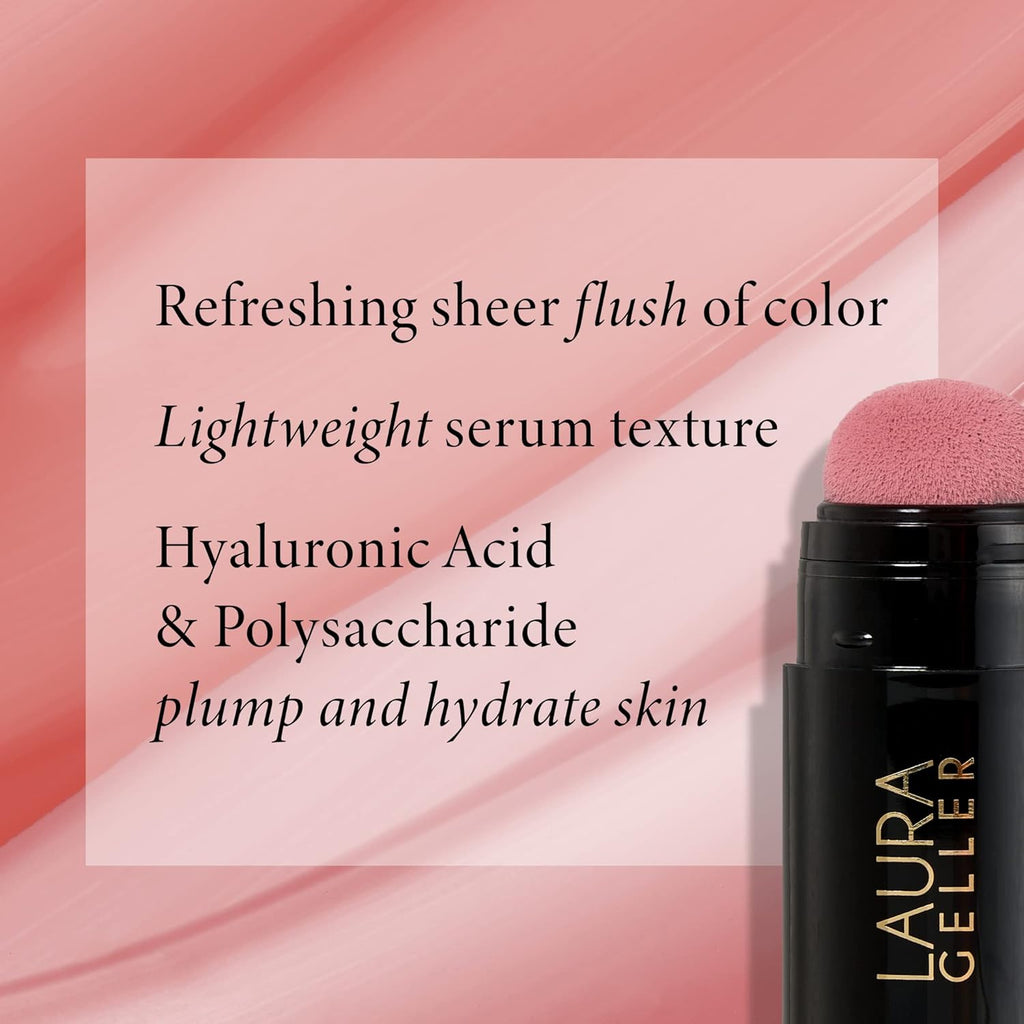 Serum Blush Cheek Tint, Poppy Peach + Sheer Hydrating Lipstick, Peach Bellini L219371