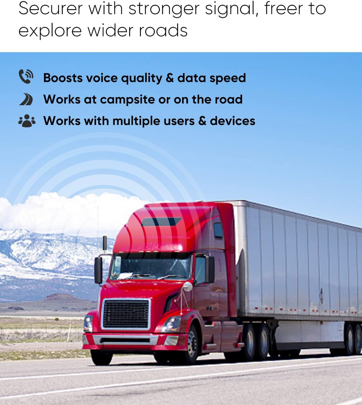 Vehicle Cell Phone Signal Booster Q412