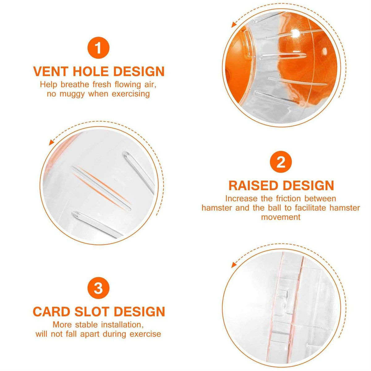Transparent Hamster Exercise Ball A419