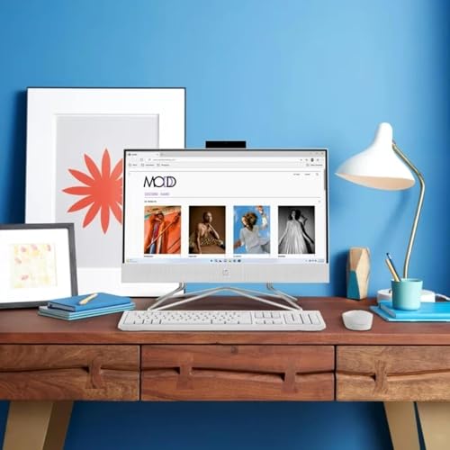 21.5 inch All-in-One Desktop PC, 1080P FHD Display, 16GB RAM, 1TB PCIe SSD, Intel Dual-Core Celeron Processor, Windows 11 Pro E963