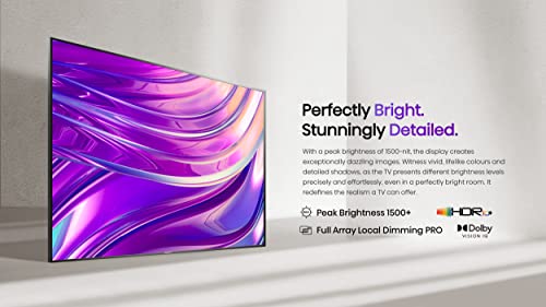 65-Inch QLED 4K Mini-LED Smart TV H865