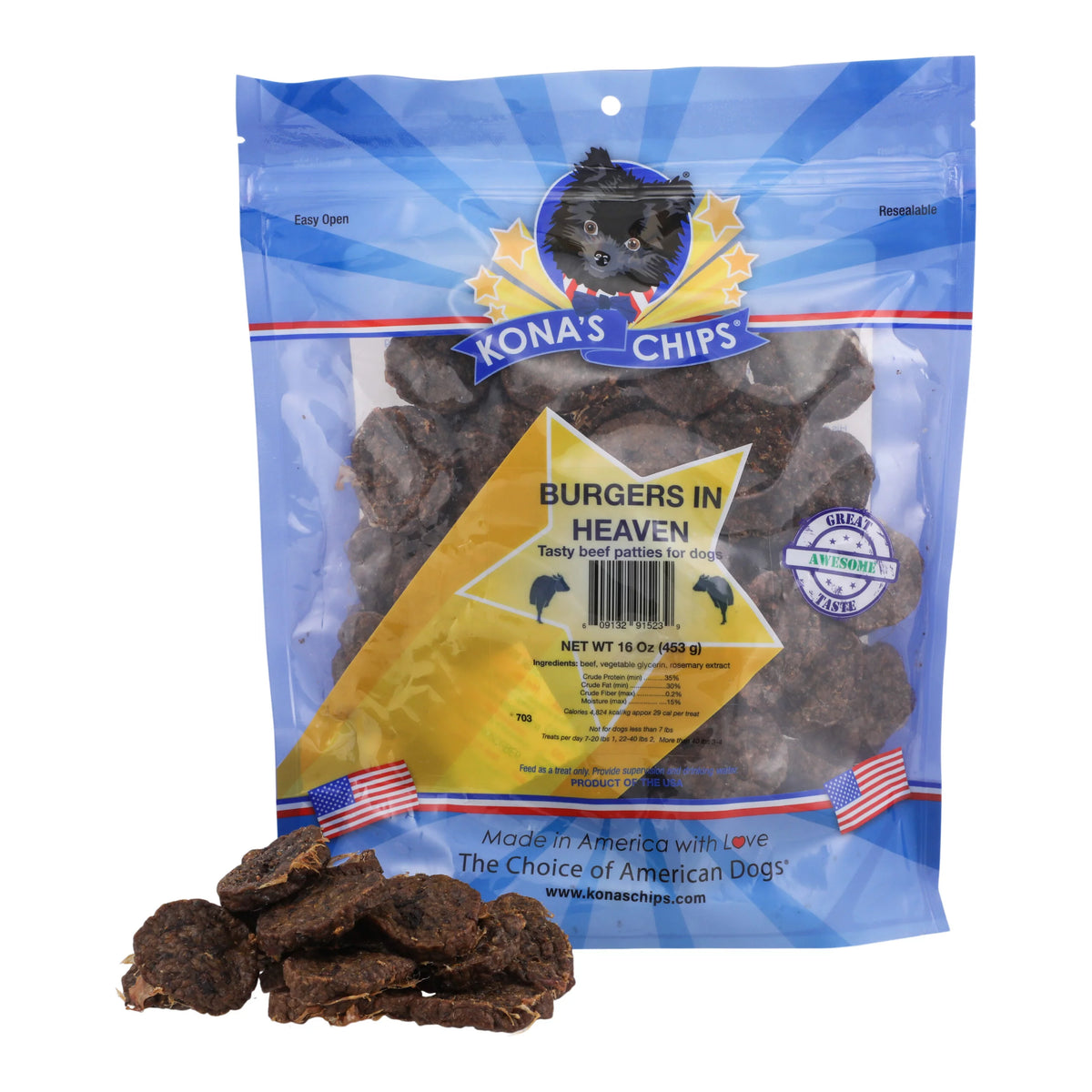 16 Oz Beef Treat Patties for Dogs N477834