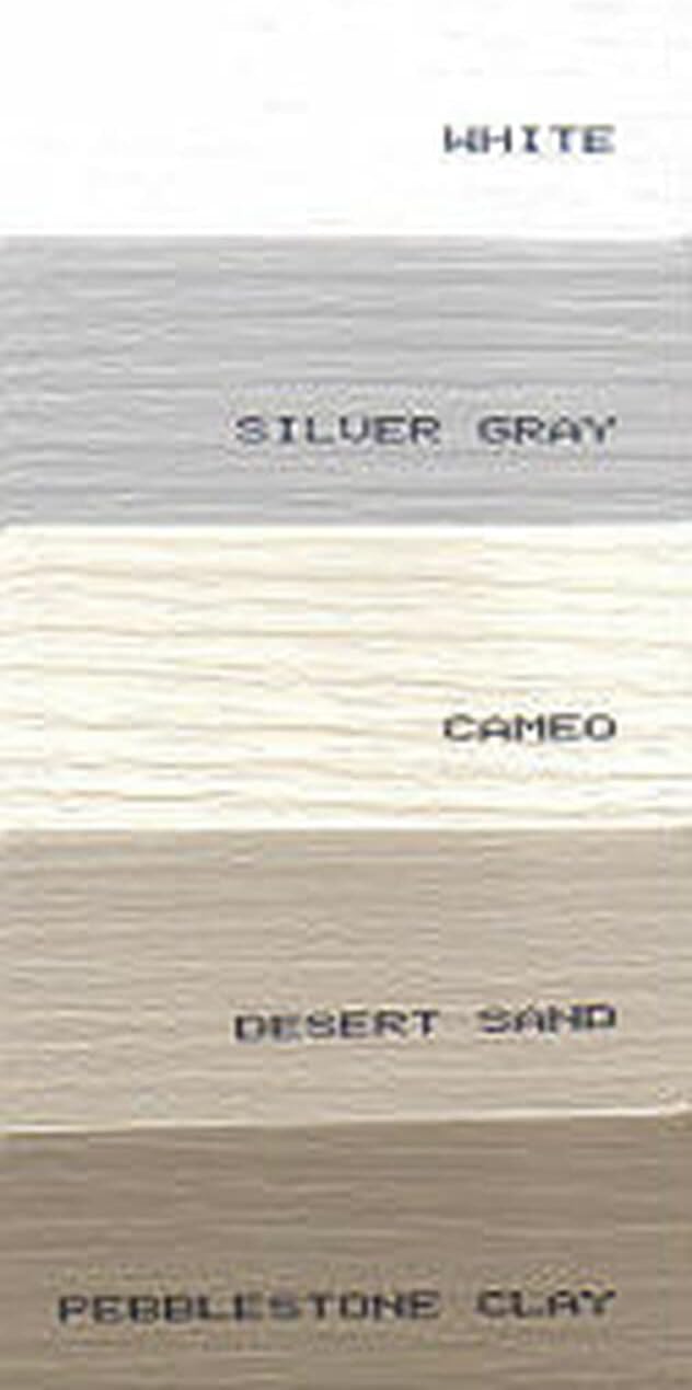 Grey Vinyl Underpinning Panel 16" W x 28" L (Pack of 8) S961608