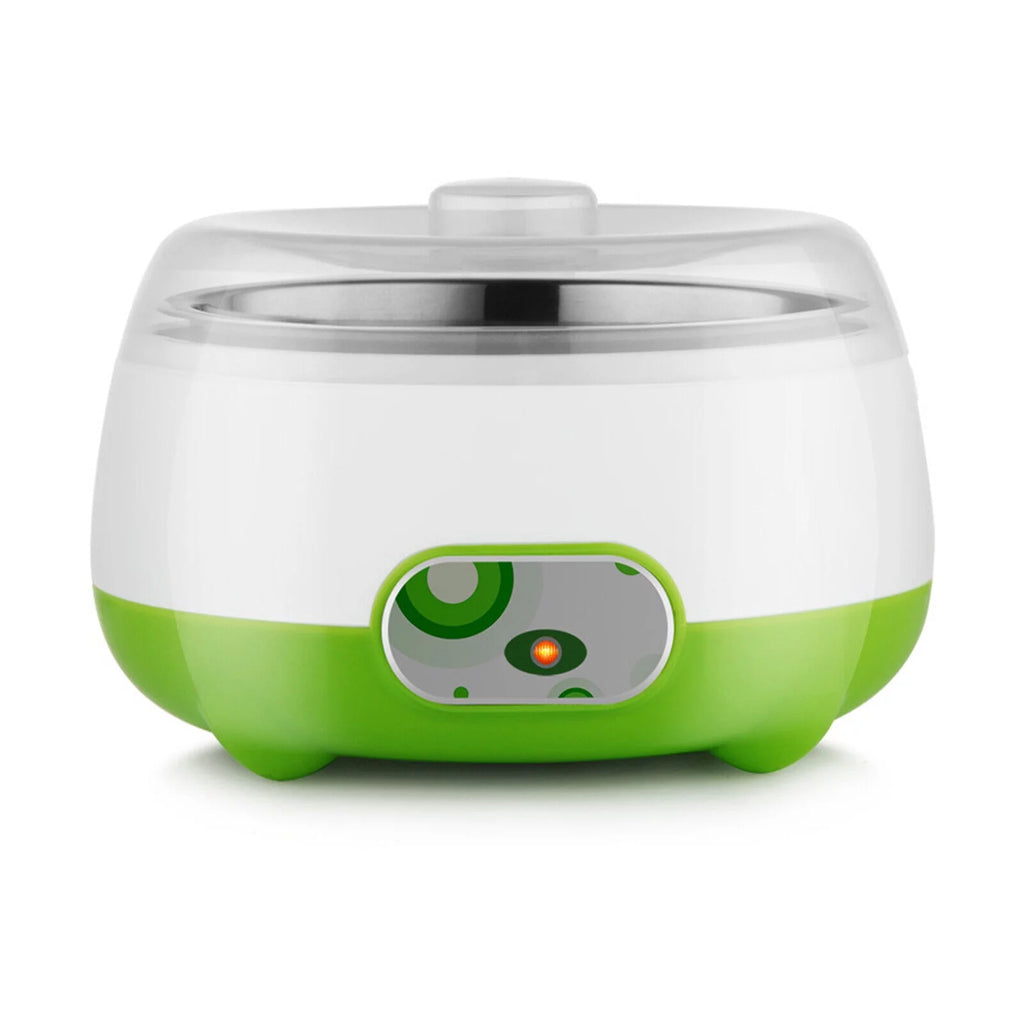 Green 1L Stainless Steel Yogurt Maker V6461