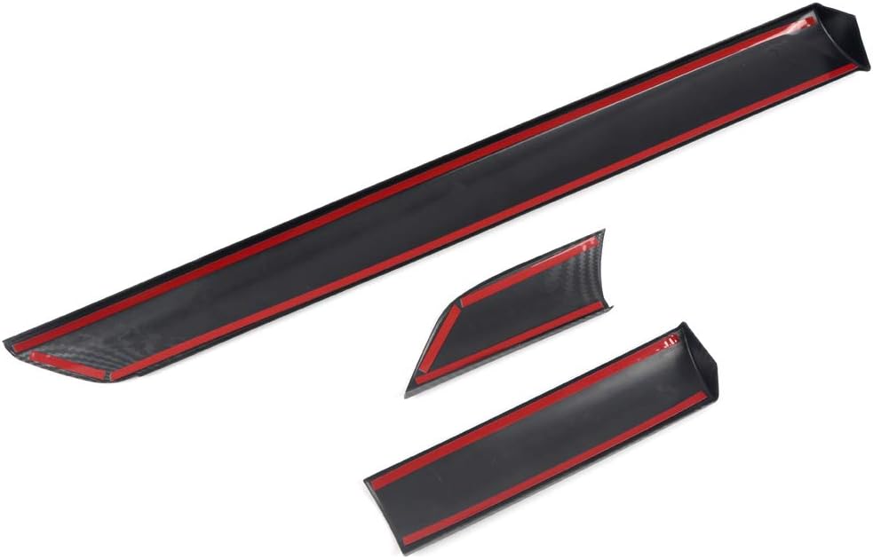 Toyota Tundra 2014-2021 Center Console Trim ABS Carbon Fiber Grain 3pcs T64086