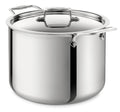 D5 Brushed 18/10 Stainless Steel 5-Ply Bonded Stock Pot N551953
