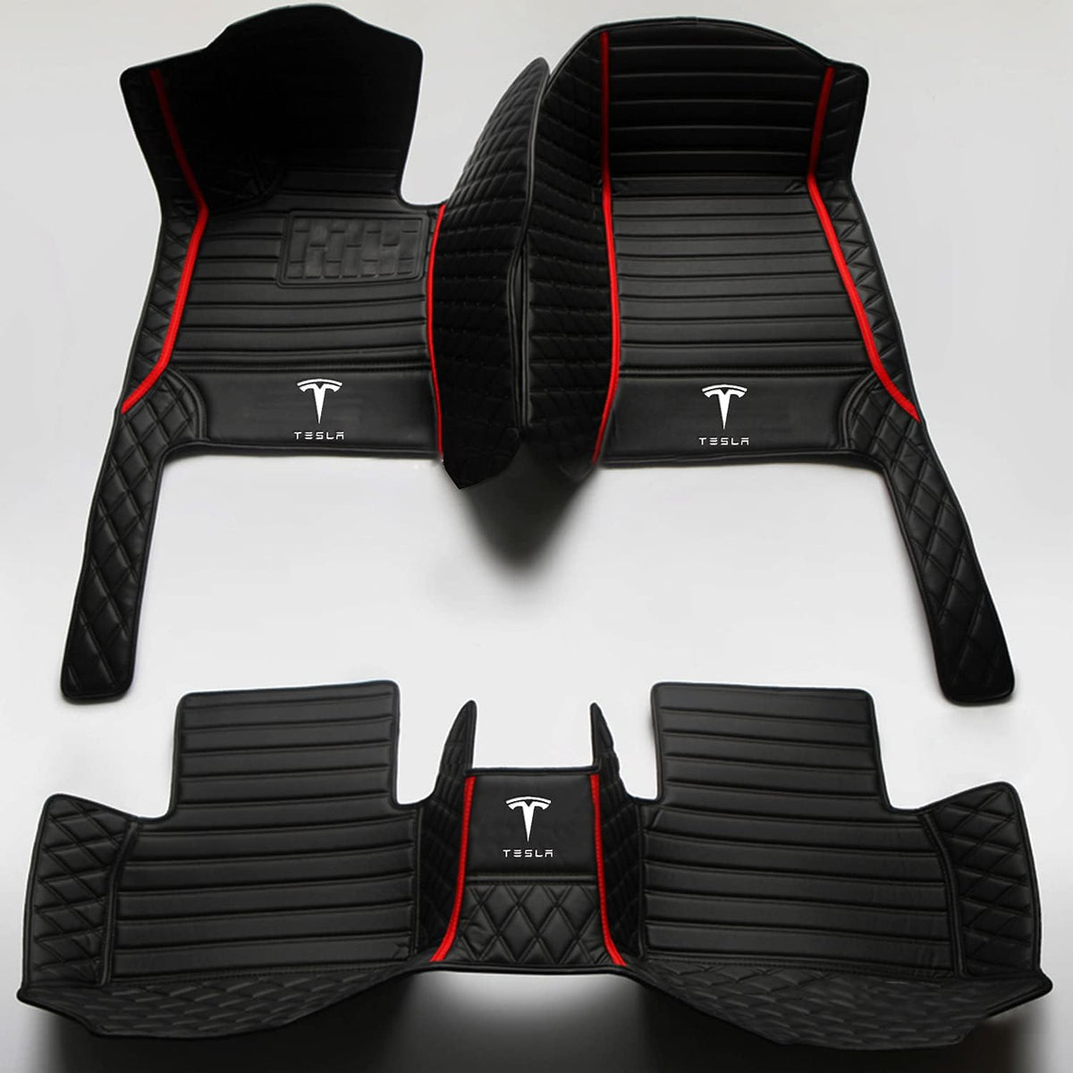 Waterproof Non-Slip All Weather Leather Car Floor Mat E30911