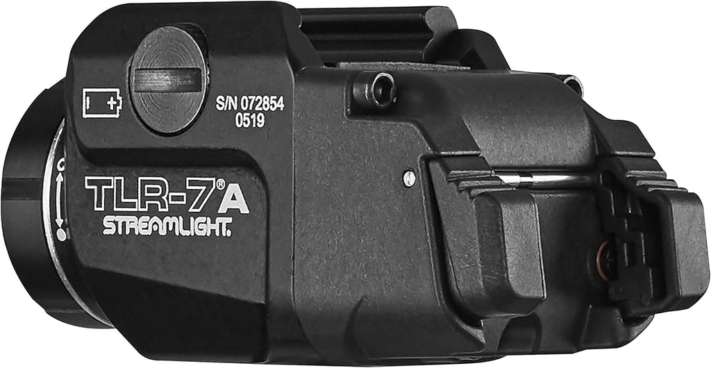 Black Rail-Mounted Tactical Light J2551