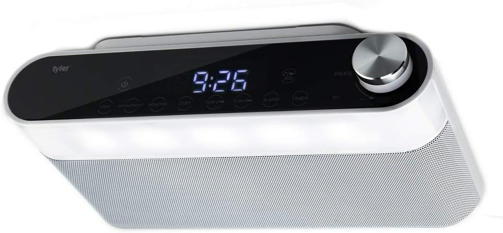 White Bluetooth Under Cabinet Radio E743718