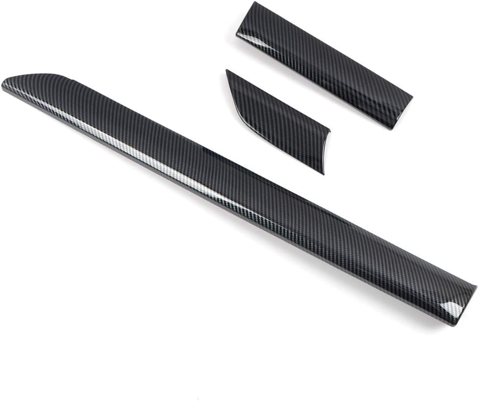 Toyota Tundra 2014-2021 Center Console Trim ABS Carbon Fiber Grain 3pcs T64086