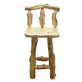 Beeswax / Linseed Oil Solid Wood Bar Stool C865