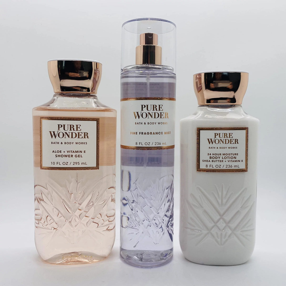 3 pc Bundle Trio Shower Gel, Fine Fragrance Mist and Body Lotion T76582