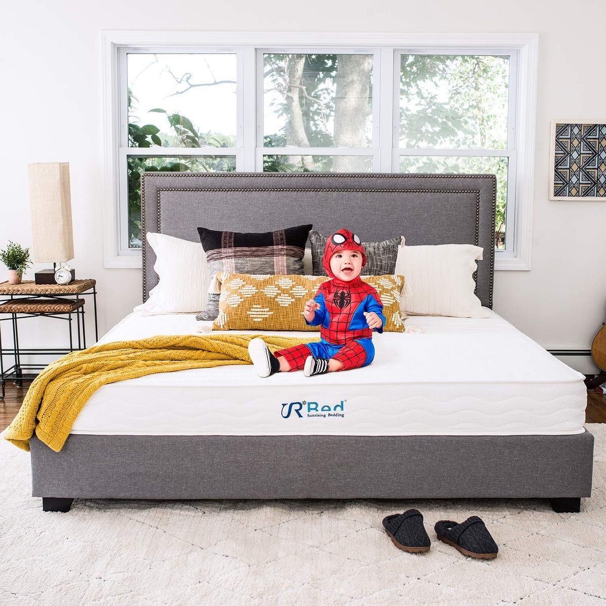8 inch Natural Latex Twin Mattress D314