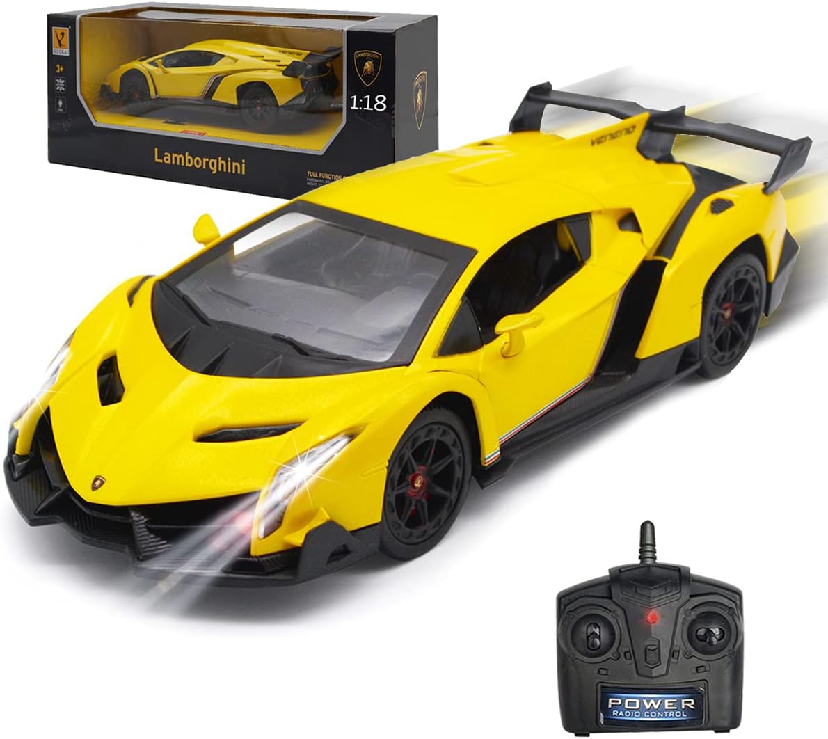 Remote Control Car 1:18 Licensed Toy Car V3397