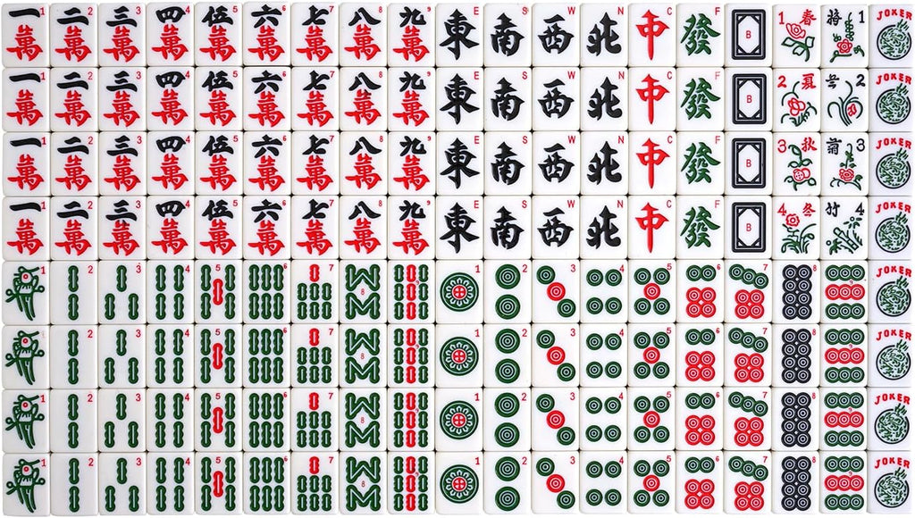 Folding Automatic Mahjong Table with Wheels B44562