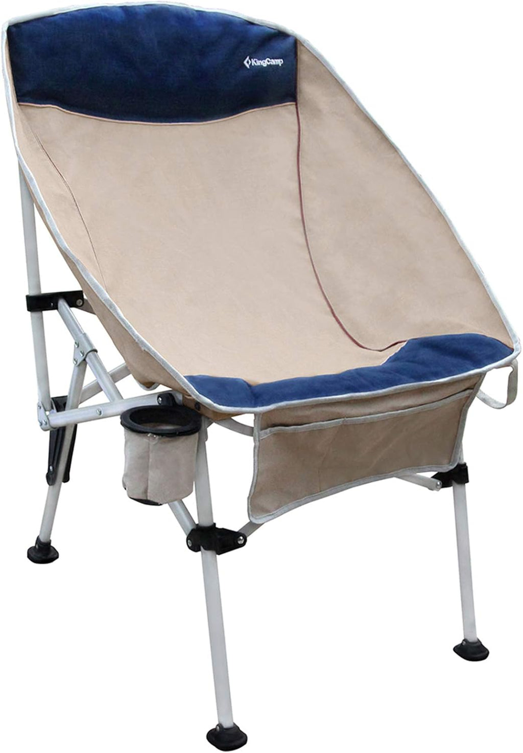 Folding Camping Chair with Cup Holder & Carry Bag O511574