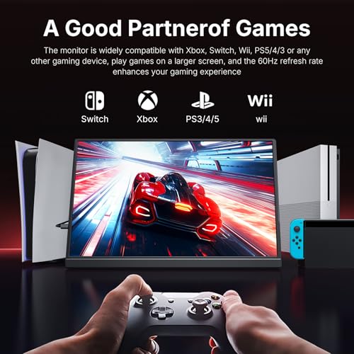 15.6-inch 1080P USB-C HDMI IPS Portable Monitor Q78183