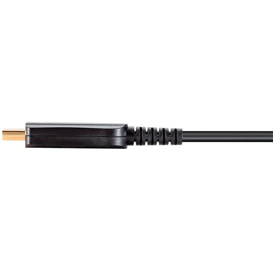 Black 30 Feet Fiber Optic HDMI Cable J64084