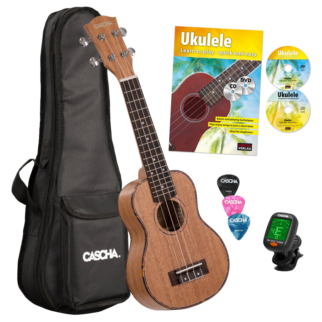 Mahogany Soprano Ukulele Starter Set V321980