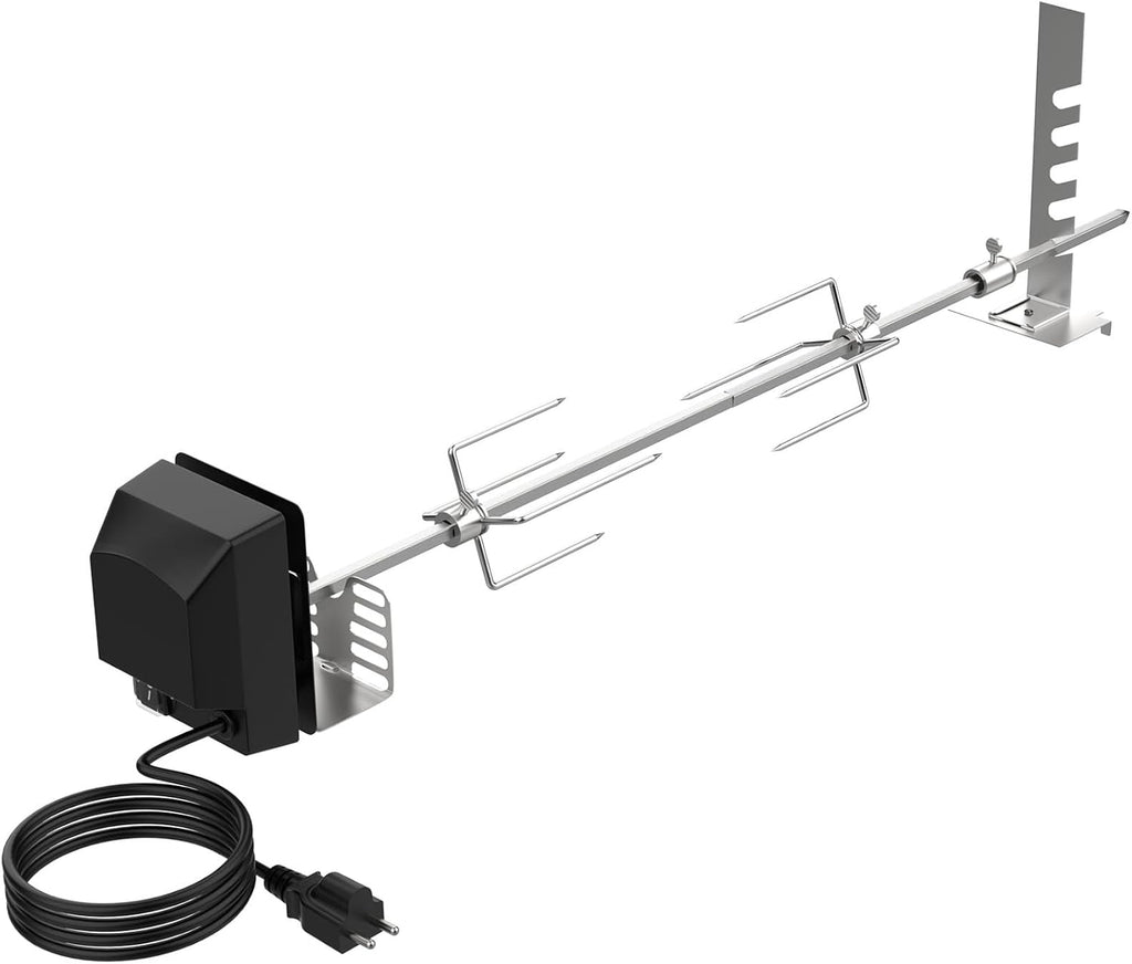 Universal Rotisserie Grill Kit with Motor and Spit Rod G347