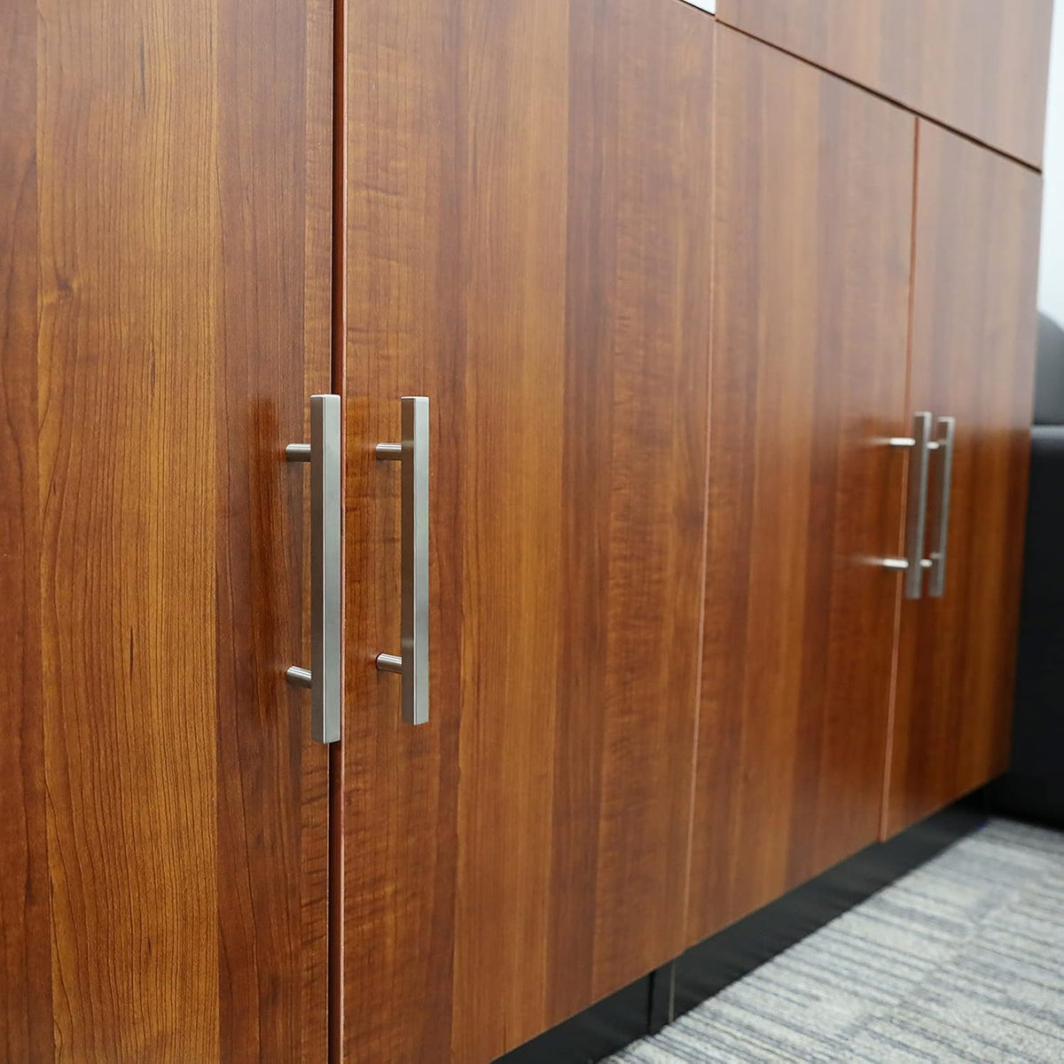25 Pack Brushed Nickel Cabinet Pulls 3 inch C387