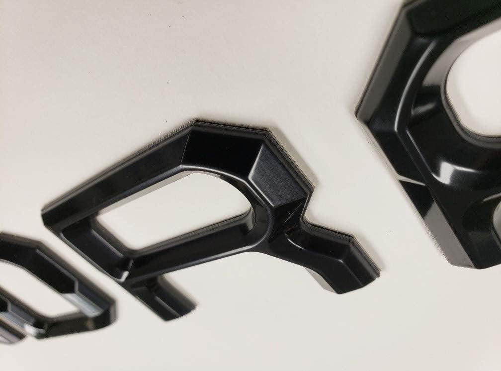 Matte Black Tailgate Insert Letters K2368