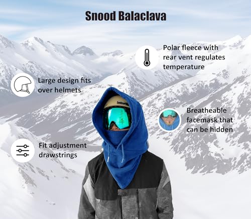 Snood Over Helmet Balaclava with Ventilation C8686