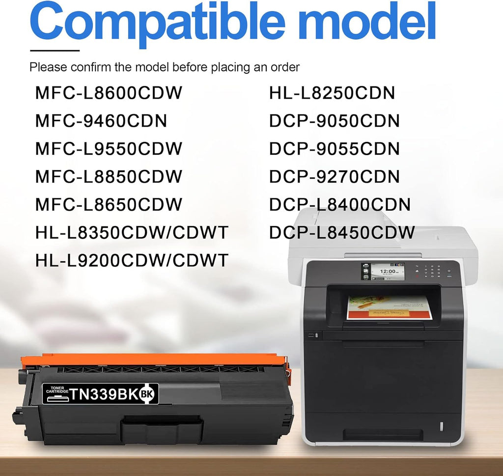 Black Extra High Yield Toner Cartridge for Brother Printer K883