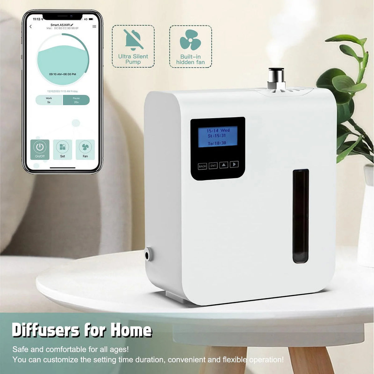 Waterless Essential Oil Diffuser 300ml K6037