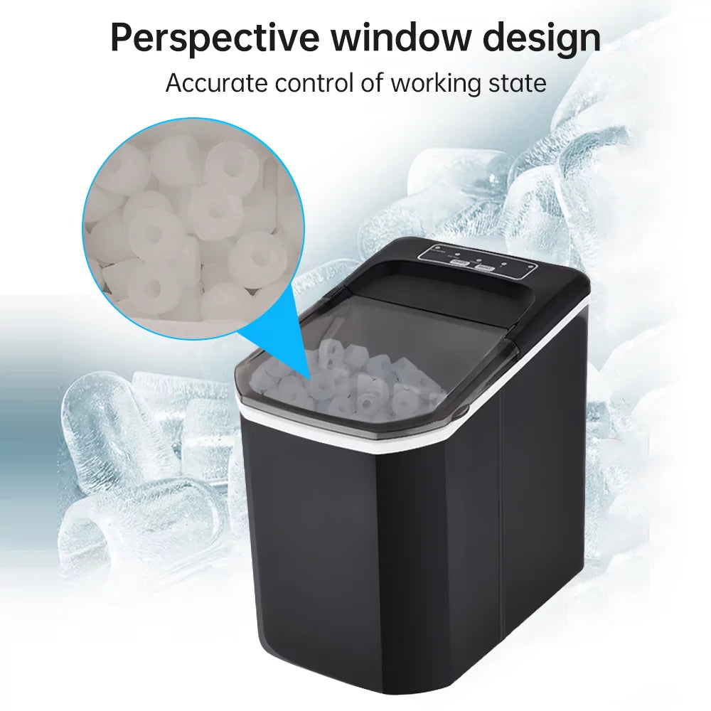 Countertop Ice Maker, 26lbs/24Hrs, Self-Cleaning J77447