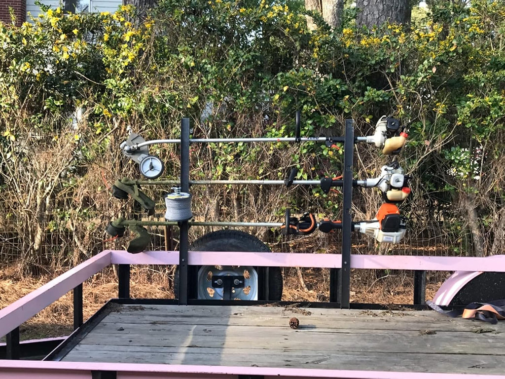 3 Place Trimmer Rack with Locks O96912