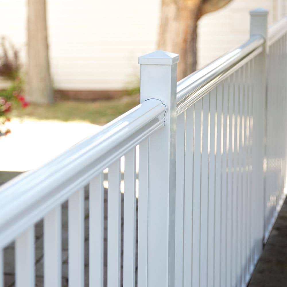 White Aluminum Decorative Rail Level Kit L51534