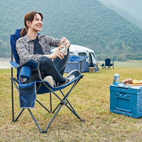Folding Camping Chair Supports 400lbs J252