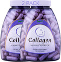 Hydrolyzed Collagen Peptides Supplement with Vitamin C, E, 150 Capsules H89263
