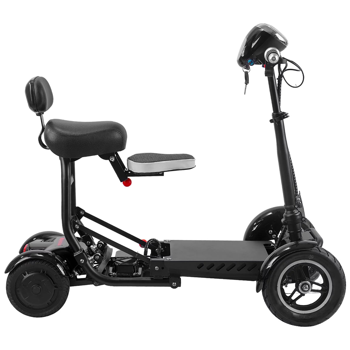 4 Wheels Motorized Electric Scooter with Extended Big Seat U985