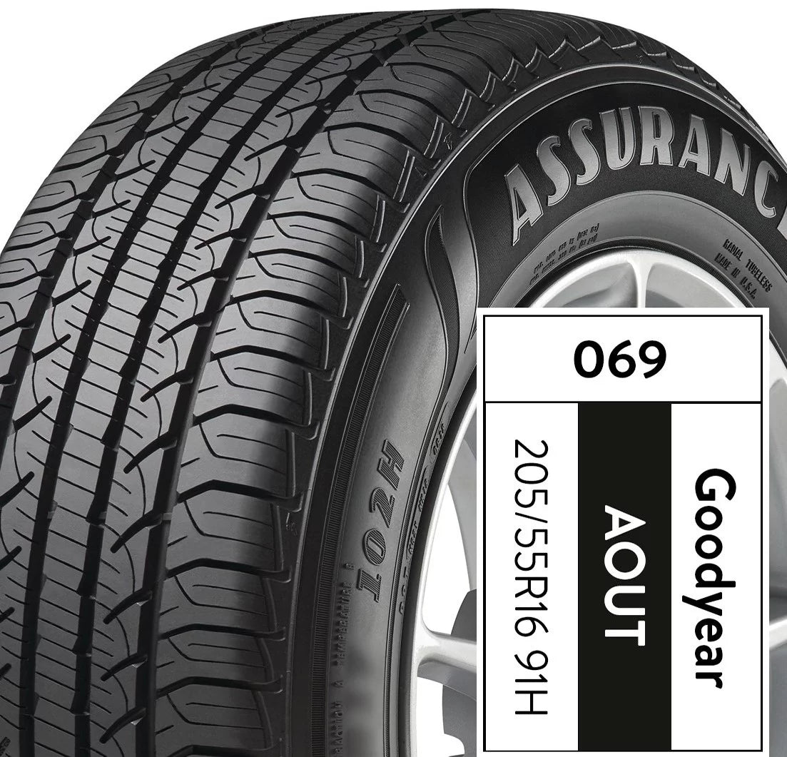205/55R16 91H All-Season Passenger Car Tire V585