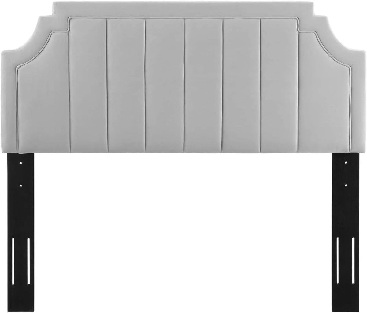 Light Gray Performance Velvet Headboard Z758