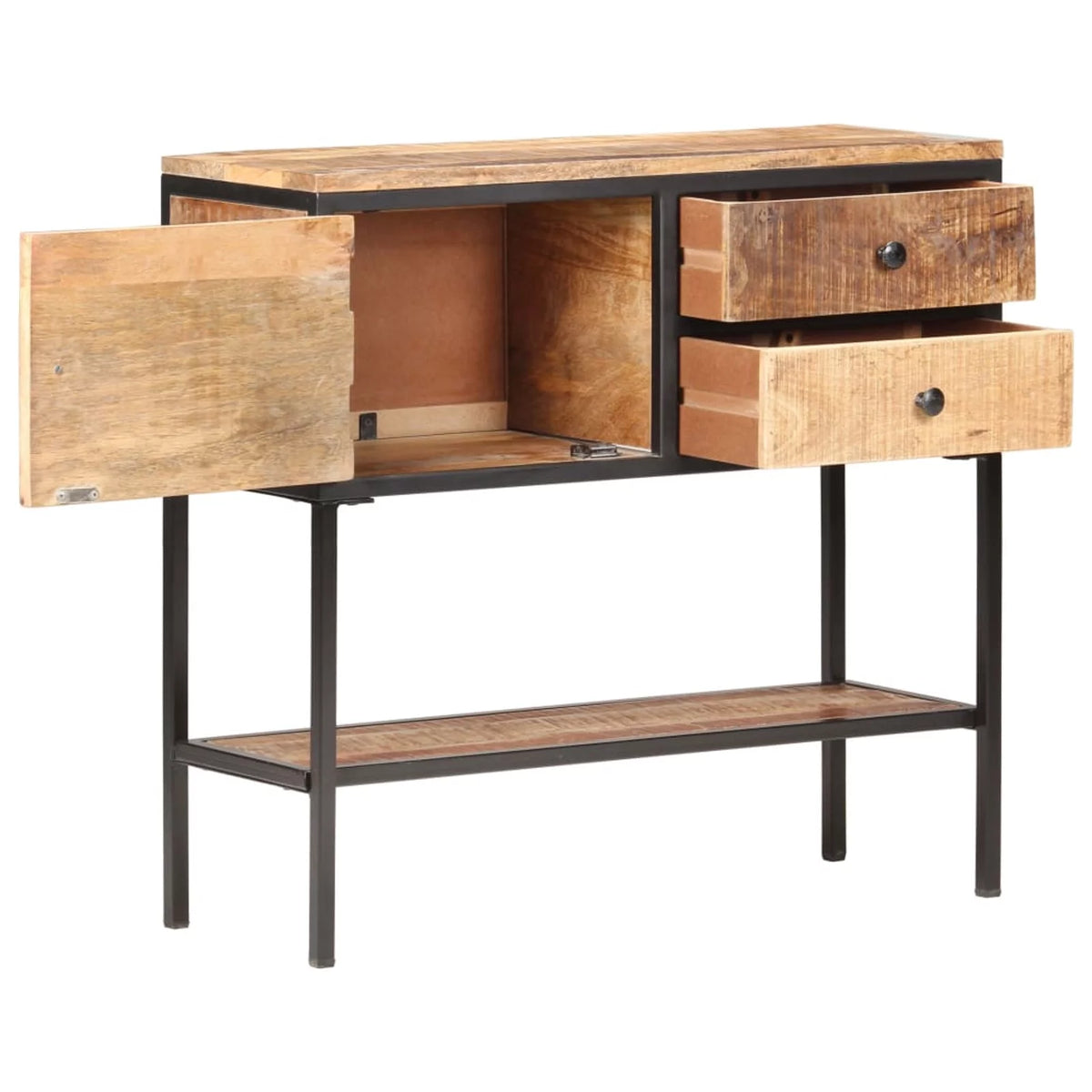 Rough Mango Wood Sideboard E83161