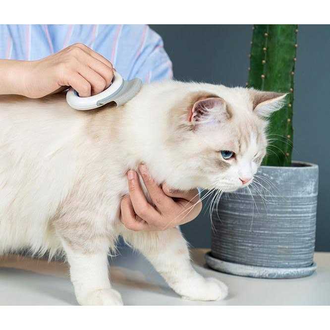 Flexible Handheld Pet Grooming Rake Comb J999753