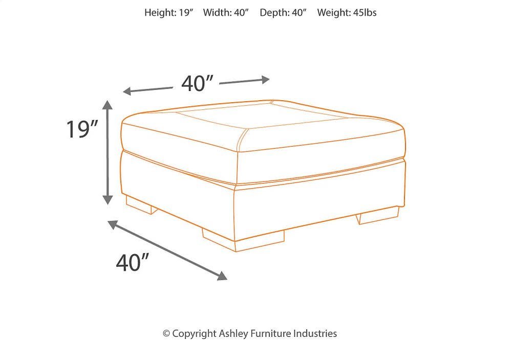Oversized Accent Ottoman L78723