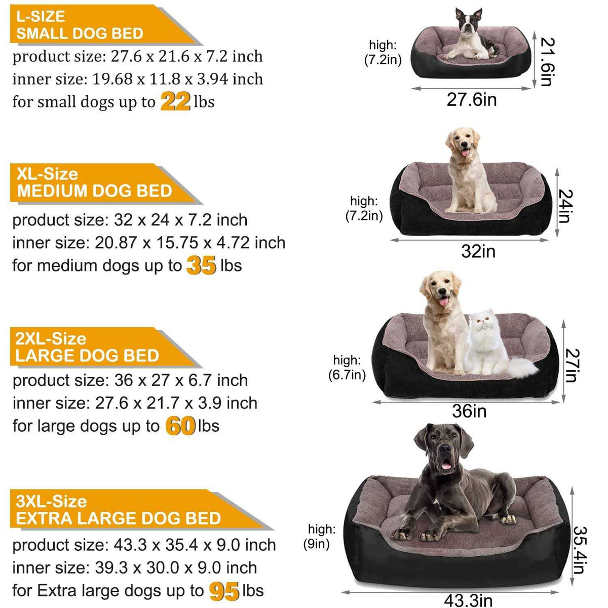 Washable Breathable Soft Dog Bed Sofa G398328