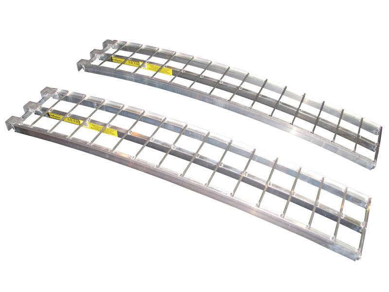 Aluminum Ramp Set for Trailers, 60in.L x 12in.W, 5000 lb. Capacity per Pair T743