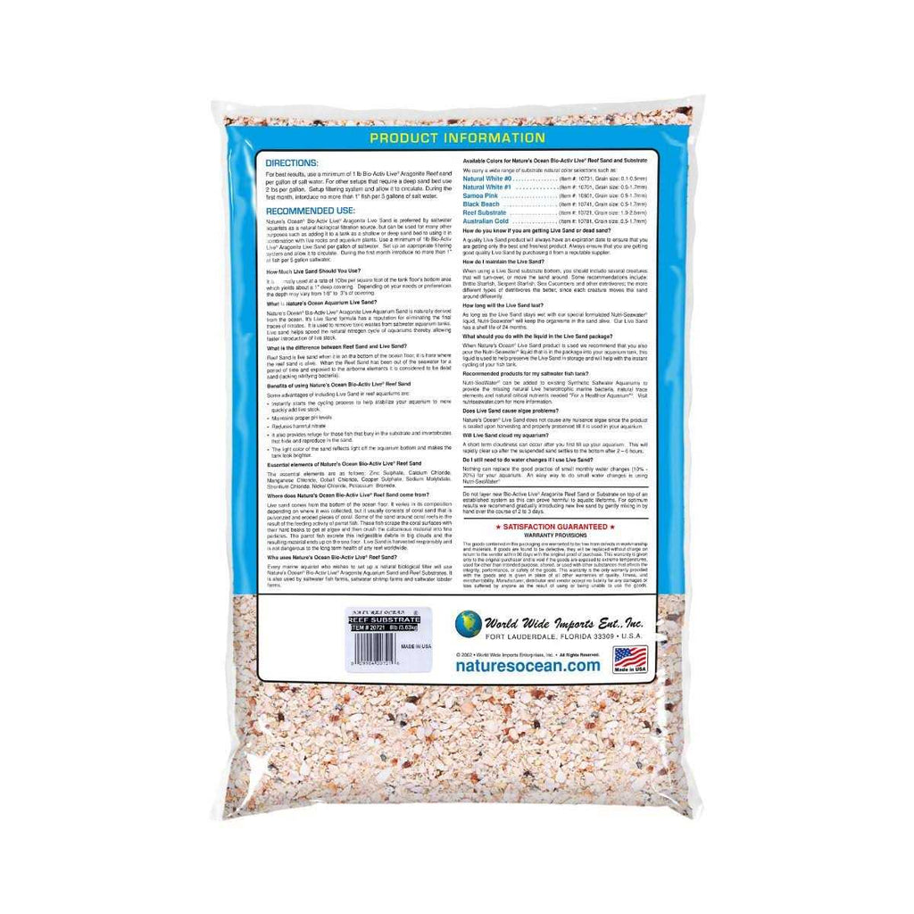 Live Aragonite Aquarium Sand E865